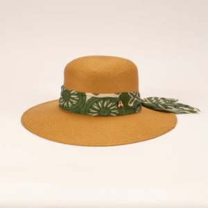 Sombrero cinta colores verdes