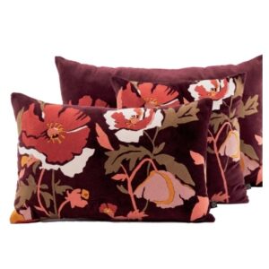 Cojín Bristol 40x60cm burgundy