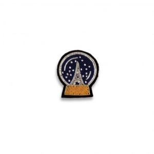 Broche Paris snow