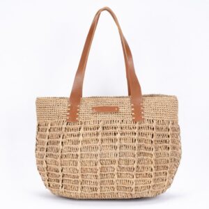 Bolso de fibra natural Nandi