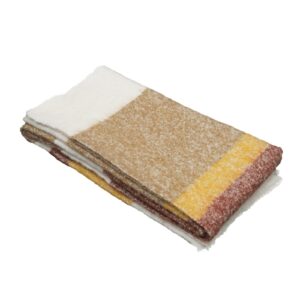 Mantas-plaid Calypso tabac